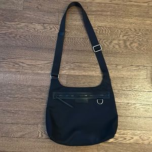 Longchamp black crossbody bag